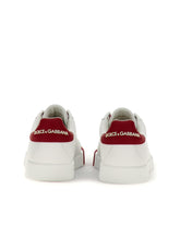 LEATHER SNEAKERS -  | Dolce &amp; Gabbana