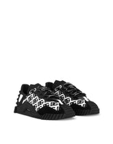 Mixed-materials NS1 slip-on sneakers -  | Dolce & Gabbana