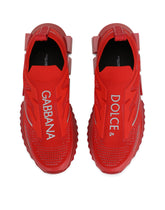 Stretch mesh Sorrento sneakers with logo -  | Dolce &amp; Gabbana