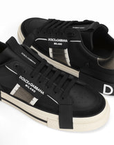 Calfskin 2.Zero custom sneakers with contrasting details -  | Dolce & Gabbana