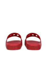 Rubber beachwear slides with DG Millennials logo -  | Dolce & Gabbana