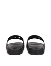 Rubber beachwear slides with DG Millennials logo -  | Dolce &amp; Gabbana