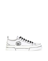 Hand-painted canvas Portofino Light sneakers -  | Dolce & Gabbana