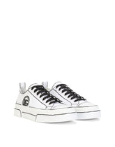Hand-painted canvas Portofino Light sneakers -  | Dolce & Gabbana