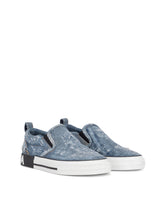 Denim patchwork Custom 2.Zero slip-on sneakers -  | Dolce & Gabbana