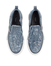 Denim patchwork Custom 2.Zero slip-on sneakers -  | Dolce & Gabbana