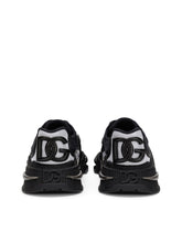 Mixed-material Air Master slip-on sneakers -  | Dolce & Gabbana