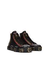 Covered canvas Portofino Light mid-top sneakers -  | Dolce & Gabbana