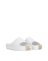 Beachwear sliders with DG logo -  | Dolce & Gabbana