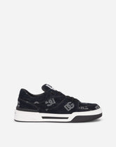 New Roma sneakers with denim logo -  | Dolce &amp; Gabbana