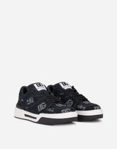New Roma sneakers with denim logo -  | Dolce &amp; Gabbana