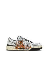 Printed calfskin New Roma sneakers -  | Dolce & Gabbana