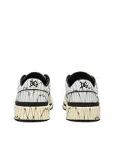 Printed calfskin New Roma sneakers -  | Dolce & Gabbana