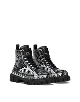 Calfskin hi-trekking ankle boots -  | Dolce &amp; Gabbana