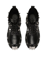 Studded calfskin hi-trekking ankle boots -  | Dolce &amp; Gabbana