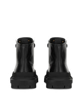 Studded calfskin hi-trekking ankle boots -  | Dolce & Gabbana