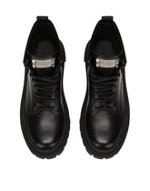 Studded calfskin hi-trekking ankle boots -  | Dolce & Gabbana