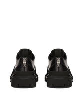 Studded calfskin hi-trekking Derby shoes -  | Dolce &amp; Gabbana