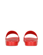 Rubber beachwear sliders with DG logo -  | Dolce & Gabbana