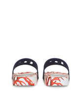 Rubber beachwear sliders with DG logo -  | Dolce & Gabbana