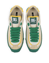 Mixed-material Old Runner sneakers -  | Dolce & Gabbana