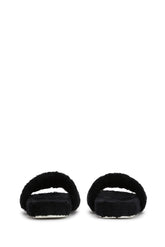 Terrycloth sliders with logo tag -  | Dolce & Gabbana