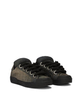 Denim patchwork Portofino sneakers -  | Dolce &amp; Gabbana