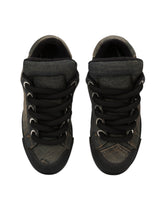 Denim patchwork Portofino sneakers -  | Dolce &amp; Gabbana