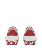 Portofino vintage calfskin sneakers -  | Dolce & Gabbana