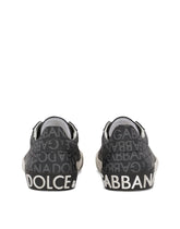 Coated jacquard Portofino Vintage sneakers -  | Dolce & Gabbana