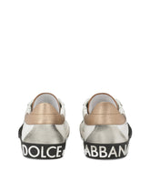 Calfskin Portofino Vintage sneakers -  | Dolce &amp; Gabbana