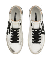 Calfskin Portofino Vintage sneakers -  | Dolce &amp; Gabbana
