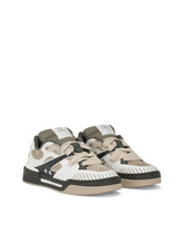 Mixed-material New Roma sneakers -  | Dolce & Gabbana