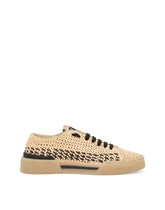 Macramé raffia New Roma sneakers -  | Dolce &amp; Gabbana