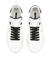 Portofino calfskin leather sneakers -  | Dolce &amp; Gabbana
