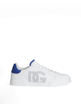 Printed calfskin nappa Strobel Portofino Light sneakers -  | Dolce &amp; Gabbana