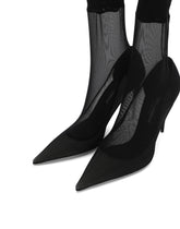 Stretch tulle ankle boots -  | Dolce &amp; Gabbana