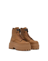 Rubberized calfskin ankle boots -  | Dolce & Gabbana