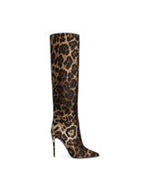 Leo jacquard boots -  | Dolce &amp; Gabbana