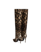 Leo jacquard boots -  | Dolce &amp; Gabbana