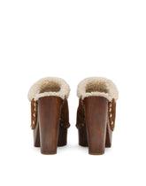 Suede and faux fur clogs -  | Dolce &amp; Gabbana
