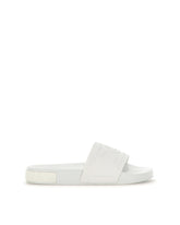 Rubber beachwear slides with DG logo -  | Dolce &amp; Gabbana