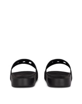 Rubber beachwear sliders with DG logo -  | Dolce &amp; Gabbana