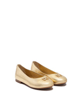 Foiled nappa leather ballet flats -  | Dolce &amp; Gabbana