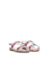 Printed calfskin sandals -  | Dolce & Gabbana