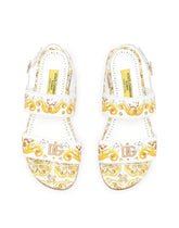 Printed calfskin sandals -  | Dolce &amp; Gabbana