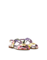 Printed calfskin sandals -  | Dolce & Gabbana