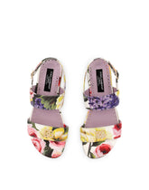 Printed calfskin sandals -  | Dolce & Gabbana