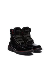 Patent leather ankle boots with sheepskin lining -  | Dolce & Gabbana