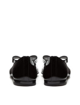 Patent leather ballerina shoes with bow -  | Dolce &amp; Gabbana